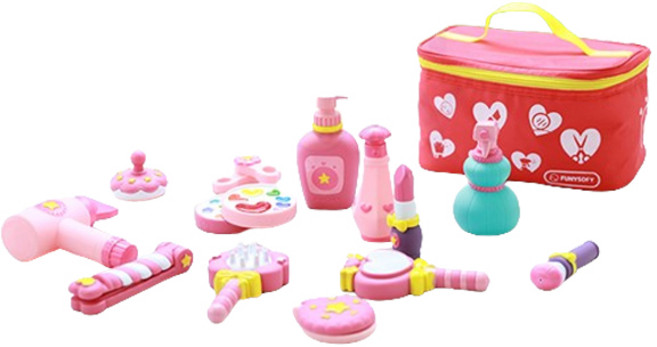 꼬마천사 NEW 말랑 소프트 미용놀이세트 13종 + 파우치 증정, 1개