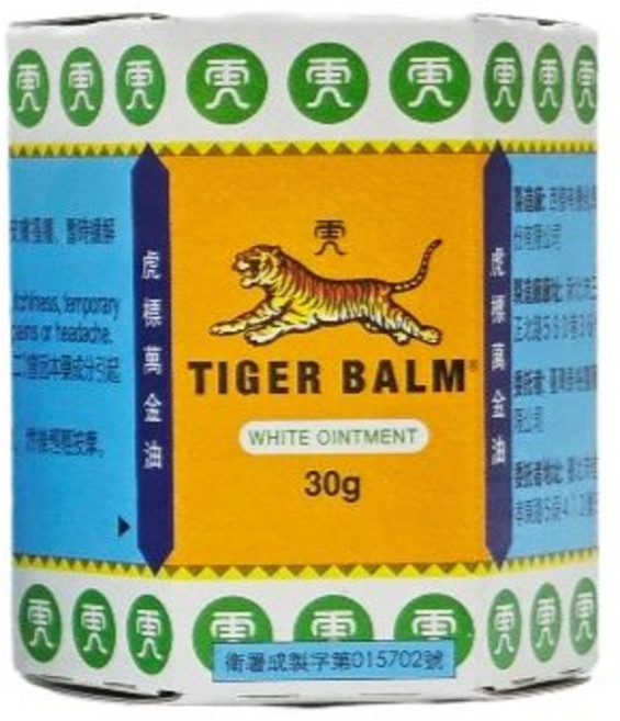 TIGER BALM 虎標 萬金油 白色藥膏, 30g