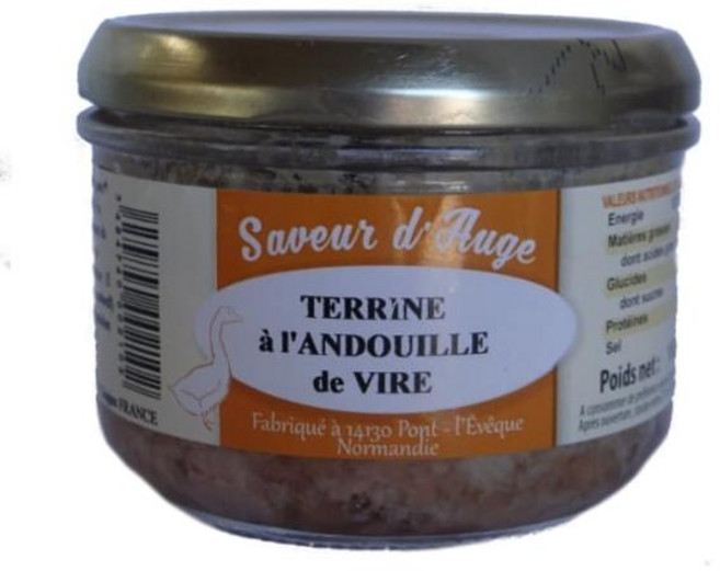 사뵈르 도주 테린 오브 비르 안두이 소시지 SAVEUR DAUGE Terrine of Vire andouille sausage 180g, 1개