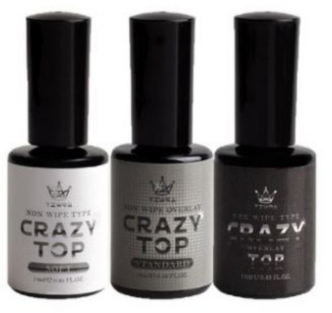 티아라 크레이지 탑젤 점도별 14ml, 크레이지 오버레이(고점도), 1개