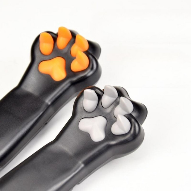 등마사지기 효도손 고양이 효자손 귀여운 등 꾹꾹이 큐티 등글게 접이식, 02.고양이 발톱 + 당근 망치, 1개