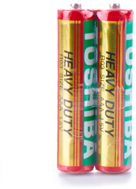 도시바 AAA 1.5V 망간 건전지 2개입, 1개