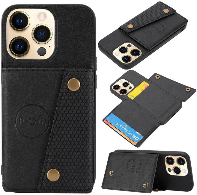 適用各大品牌手機翻蓋插卡保護皮套, 1個, 适用于Samsung Galaxy S21/S30