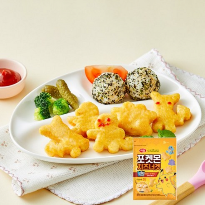 하림 포켓몬 치즈너겟 420g, 1개