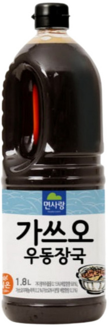 면사랑 가쓰오 우동장국 1.8L, 1개