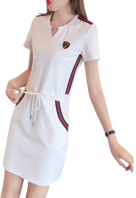 여성용 원피스 스트링 트레이닝 원피스 골프 원피스 뉴타임즈F3027