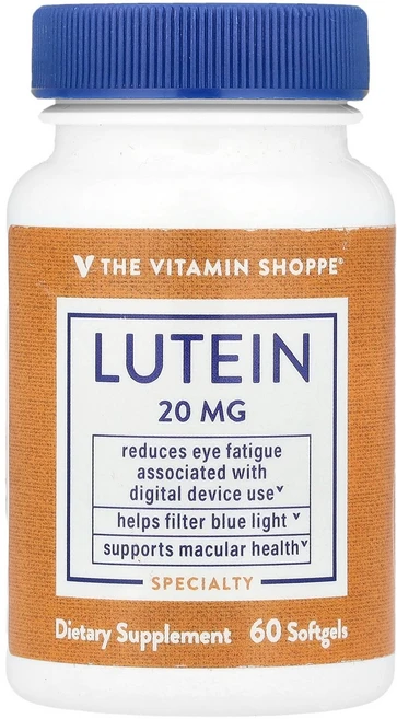 더 비타민 샵 The Vitamin Shoppe 루테인 20mg 소프트젤 60정146560원산지:기타, 60 개, 1개, 60정 - 쿠팡