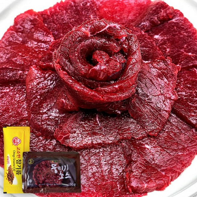 한우 육사시미 250g 1팩, 1개