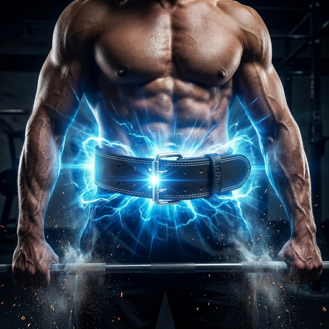 단디 폭넓은 리프팅 가죽 헬스 벨트 15.5cm, 브라운(갈색), 1개