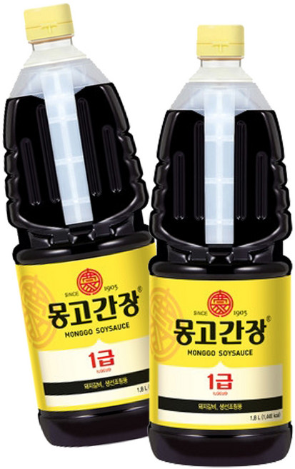 몽고 1급간장 1.8L 4개