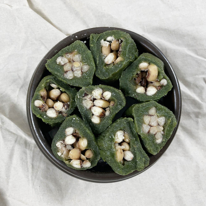 영광 모싯잎 찐 모시송편 통동부, 1개, 1kg