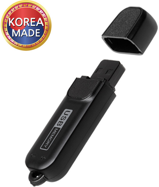 국산 이소닉 USB녹음기 A타입 C타입 8GB 초소형 원터치 소리감지녹음기, A타입(8GB)