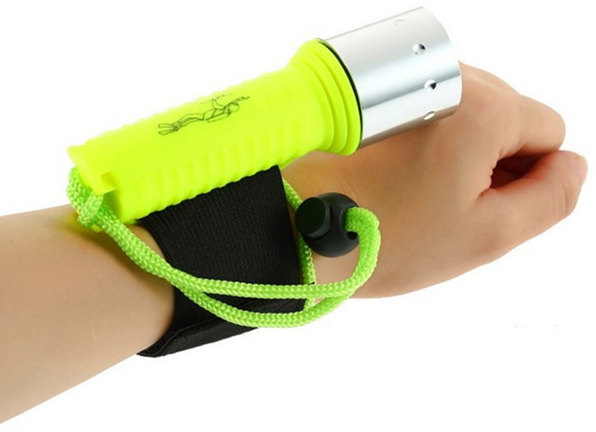 충전식풀세트 밥심라이트 수중 랜턴 방수 손전등 해루질 바다 써치 손목 후레쉬, S1TD-100 충전풀세트( 2000mAh )