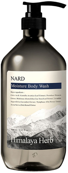 부케가르니 히말라야 허브 나드 모이스처 바디워시 시그니처향, 1L, 1개