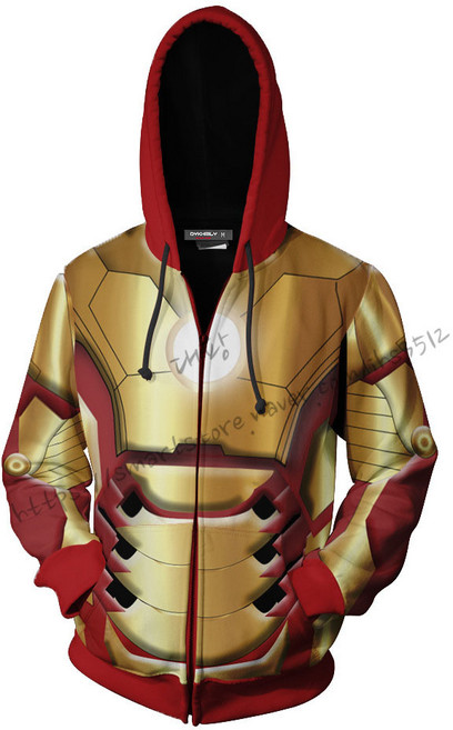 어벤져스 아이언맨 후디집업 후드티 코스프레