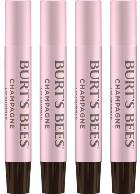 버츠비 쉬머 립 틴트 샴페인 1g 4개, Champagne, 4 Count (Pack of 1)