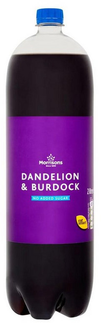 영국 모리슨 Morrisons Dandelion & Burdock 노슈가 단델리온 & 우엉 드링크, 6개, 2L