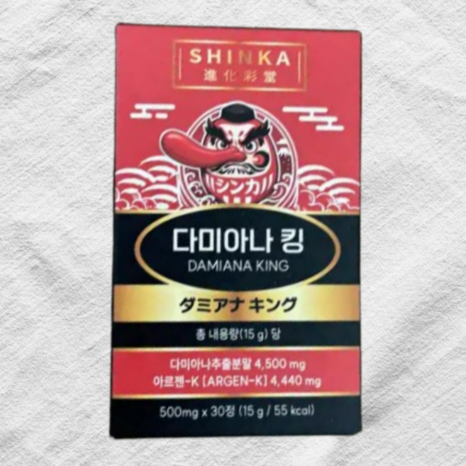 신카 다미아나킹 500mg, 1박스, 30정