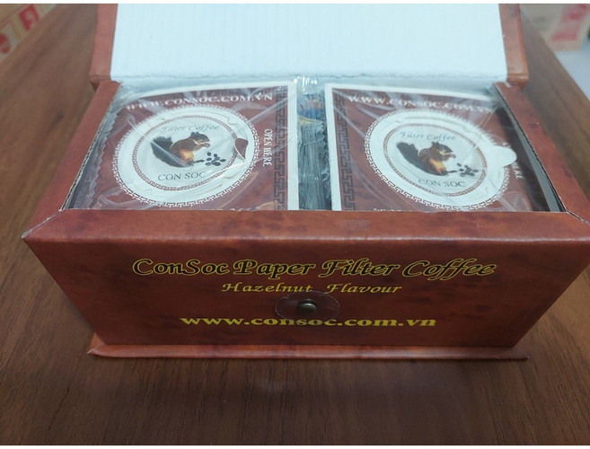 베트남 콘삭 다람쥐똥 종이필터커피, 2개, 10개입, 100g