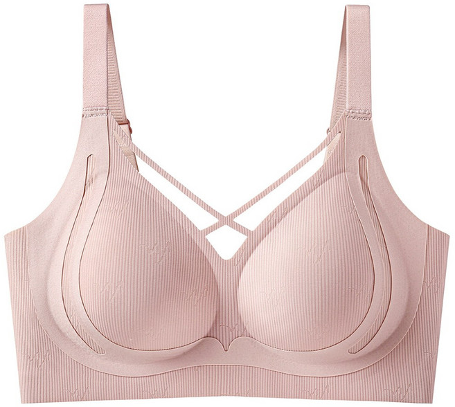 아르앤유 노와이어 심리스 편안한 풀커버 노라인 데일리 브라