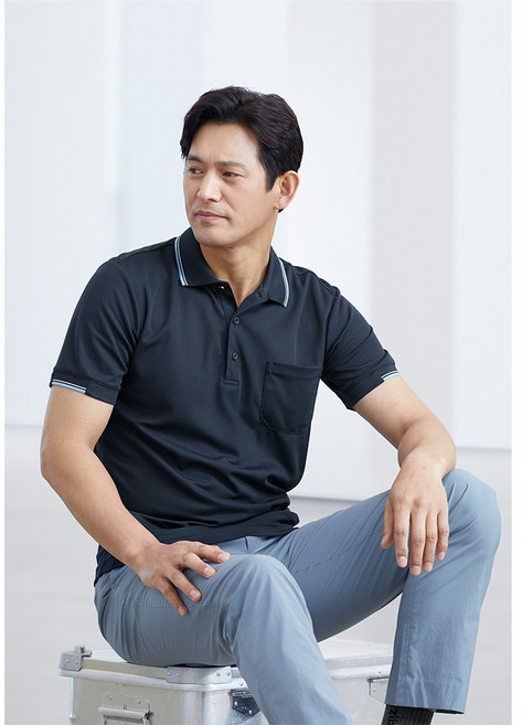 지벤 ZB-T1032 여름작업복 반팔티셔츠 쿨론소재의 흡습속건기능 쾌적한 반팔작업복 작업복, 1개