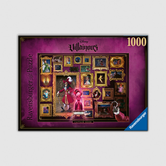 R150229 디즈니 빌런 피터팬 후크 선장 1000피스, 1개
