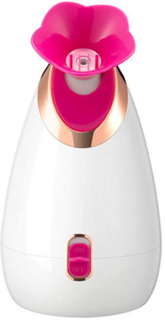 mofen 페이스 스팀 기기 페이스 스팀 기기 + 가습기 겸용 피부 관리 필수 도구, 단품 포장, 904 로즈 레드