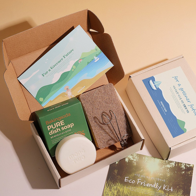 몽투샵 친환경 설거지 키트 제로웨이스트 행사 답례품, 사이잘수세미(일반), 1개, 일반형 사이잘수세미