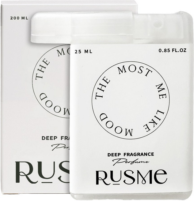 [러스미] 1+1 NEW 포켓 향수 딥퍼퓸 25ml 2개, 우디 인센스, 피그&바닐라