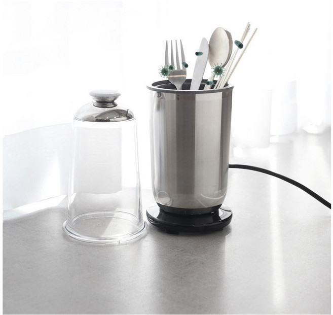 BL컴퍼니 UV수저살균기 소독건조기 주방집기살균건조기, 수저살균기