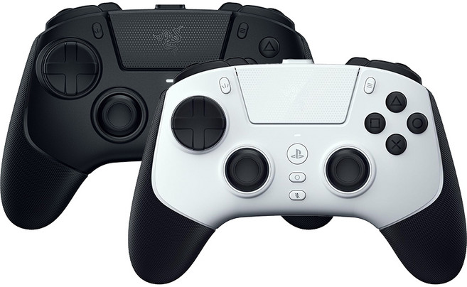 Razer 雷蛇 Raiju V3 Pro 無線搖桿 PS5 黑色 雙模連線 8向懸浮方向鍵 電競搖桿 遊戲手把 搖桿, 1個, 白色
