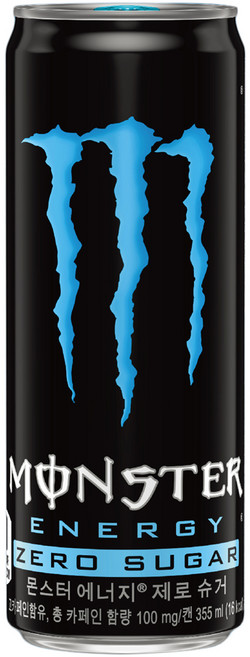 몬스터 에너지 제로 슈거+사은품, 12개, 355ml