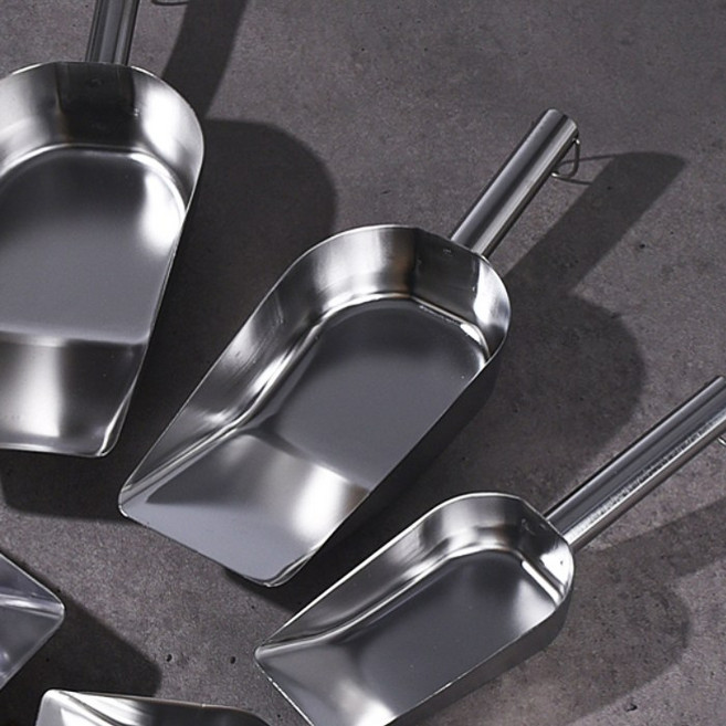 천성 스텐 사각 스쿠프/아이스스쿱/얼음삽 - 특대, 머슬드림 쿠팡 본상품선택, 1개