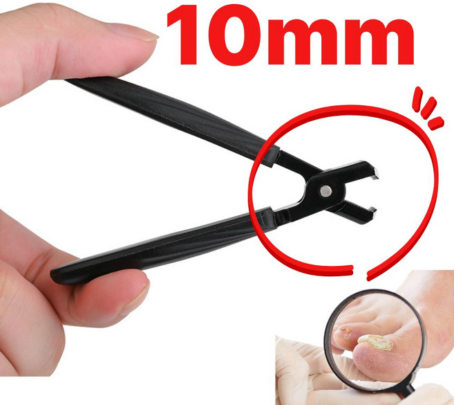 세오나 두꺼운 굵은 발톱깎이 손톱깎이, 1개, 블랙