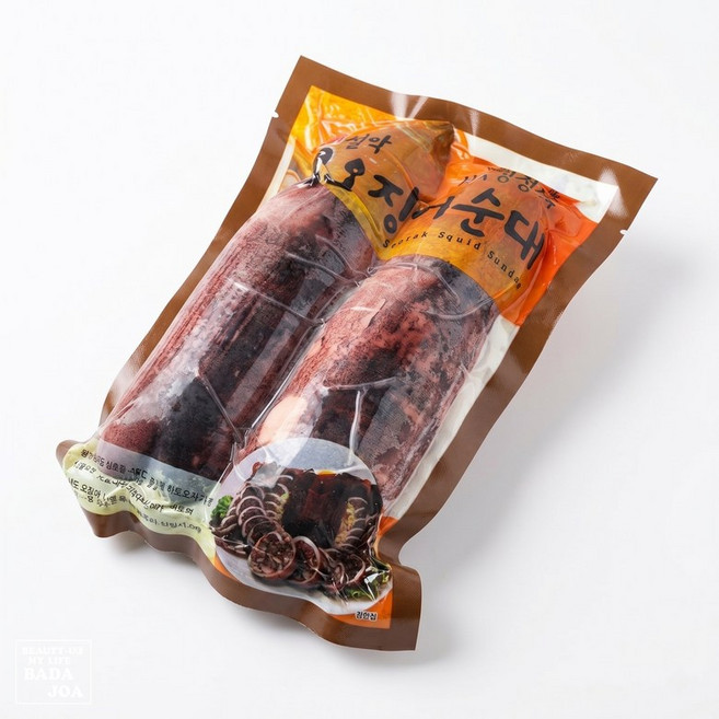 속초 오징어순대 아바이순대 국내산 오징어 HACCP 생산 500g 1개