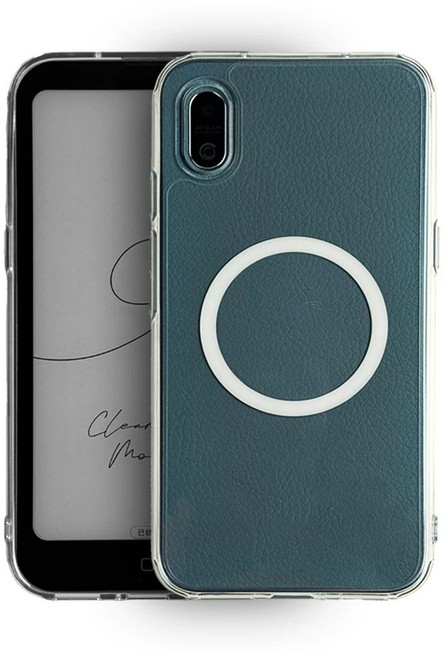 탱고 케이스 커버 디자인 일러스트레이션 세트, B. 내장 마그네틱 링 투명 케이스