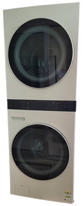 LG전자 트롬 오브제컬렉션 워시타워 세탁기 + 건조기 세트 W20EEZ 24kg + 20kg 방문설치, 네이처베이지