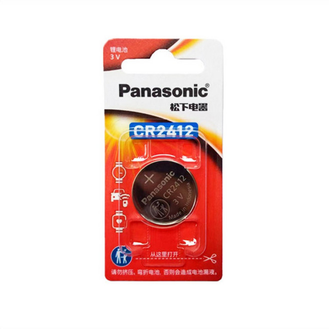 國際牌 Panasonic 鈕扣電池 CR2354 CR2412 CR2430 CR2477 CR3032 多種型號 3V 電池, 1個