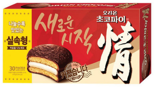 오리온 초코파이 대용량 39g 30개입 1개