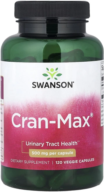 스완슨 Cran-Max 500mg 120 베지캡슐, 120정, 6개 - 쿠팡