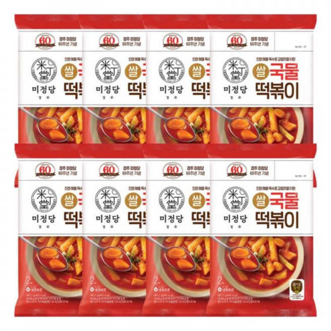 [코스트코]CJ 미정당 국물떡볶이401.2g x 8