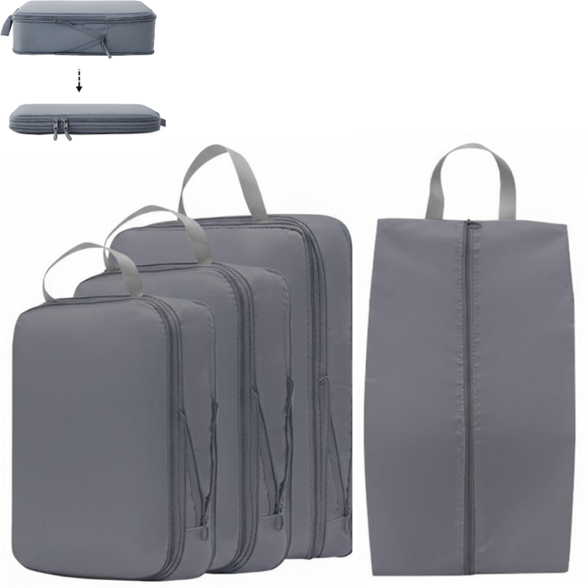 라멜리 여행용 압축 파우치 4종세트