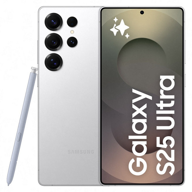 삼성전자 갤럭시 S25 Ultra 자급제 SM-S938N, 티타늄 화이트실버, 512GB