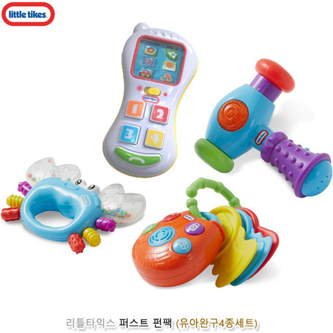 감각발달완구 유아 4종 셀카폰 전화기장난감, 1개