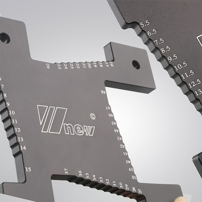 미스터죠 목공용 테이블쏘 톱날높이 라우터비트 높이 측정게이지 (L-HT88-A), 1개