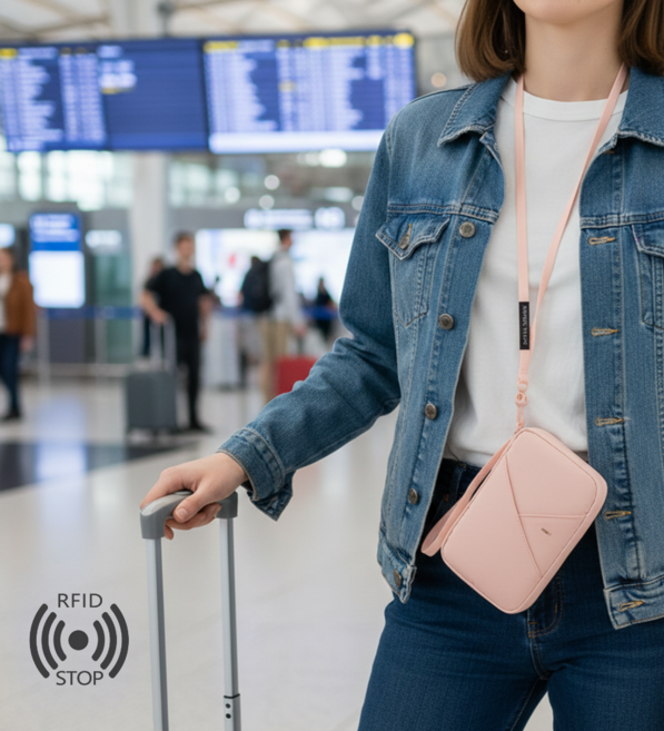 리비코 RFID 차단 여행용 가족 방수 여권케이스