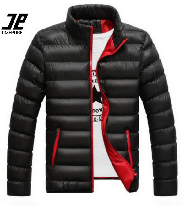 봄 가을 남성 면 패딩 자켓 청년 패션 솜자켓 무지 디자인 간절기 외투 캐주얼 남성 의류 빅사이즈 가능 트렌디 점퍼