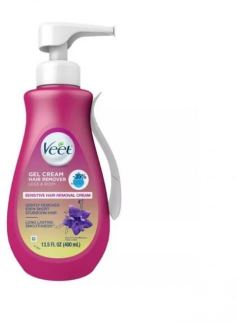 Veet 민감성 제모 젤 크림 핑크 13.5 Fl Oz 113681, 1개 - 쿠팡