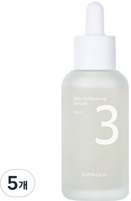 넘버즈인 3번 보들보들 결세럼, 50ml, 5개