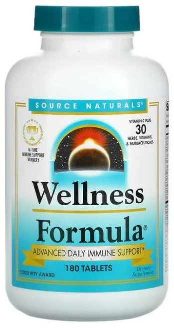 Source Naturals 소스 내추럴 웰니스 포뮬러 - 서포트 240캡스 익스포트 4/251M, 1개, 180정 - 쿠팡